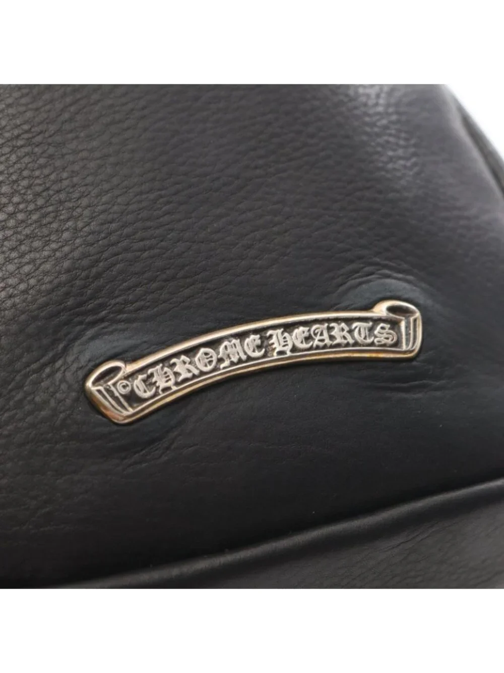 Chrome Hearts Shoulder Bag Taka Mini Takamini Cemetery Cross Patch Leather